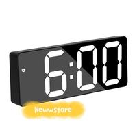 Gambar Jam Meja Digital Led Weker Digital Alarm Clock Mirror 712 - Merah dari Newwstoree_NEW undefined 2 Tokopedia