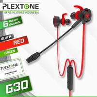 Gambar Plextone G30 with Mic Stereo Bass Gaming Hammerhead Earphone dari King Solution undefined 1 Tokopedia