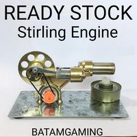 Gambar BATAMGAMING Stirling Engine Mini Mesin Uap dengan Motor Penghasil Listrik & Lampu LED Siap Stok dari CIWAonlineshop undefined 1 Tokopedia