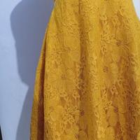 Gambar FAYTH EDEL LACE IN MUSTARD SWING DRESS dari SIN2 FASHION undefined 4 Tokopedia