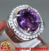 Gambar CINCIN BATU AKIK BAGUS KINYANG UNGU NATURAL dari Barkah Permata undefined 4 Tokopedia