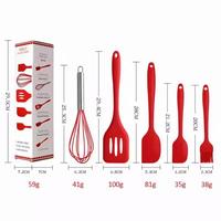 Gambar Spatula Silikon Tahan Panas 5 Pcs Kocokan Telur & Kuas Kue Set Alat Masak Kitchen Tools Merah Hijau Biru Silikon Tahan Panas 5pcs Baking Props 3pcs Spatula 1pcs Kuas Kue - Silicone dari Galeri barang online semarang undefined 2 Tokopedia