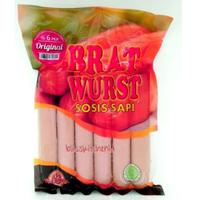Gambar Sosis Sapi Bratwurst King Food 500gr / Bratwurst Beef Sausage Original - 500GR 1PCS dari Bliss Kitchen Serpong undefined 1 Tokopedia
