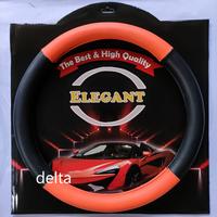 Gambar Sarung stir kulit Grip Anti Slip - hitam-kuning dari Delta Autocar undefined 4 Tokopedia