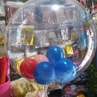 Gambar Balon bobo pvc 24inc |Balon transparan |Balon bening 1pack isi 50pcs dari elisbalon undefined 3 Tokopedia
