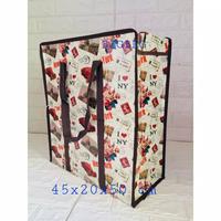 Gambar Tas Karung Plastik Tali Lingkar M 45x20x50 cm Tas Belanja Tas Jinjing - Gelap dari BIGBEG STORE undefined 1 Tokopedia