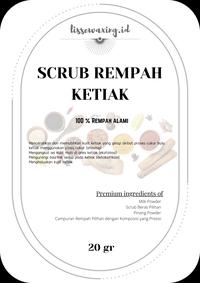 Gambar Scrub Rempah Ketiak / Scrub Rempah Bokong, Selangkangan - Rempah Asli dari lissewaxing.id undefined 1 Tokopedia