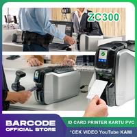 Gambar ID Card Printer Kartu Zebra ZC300 Pengganti ZXP Series 3 USB + LAN dari Barcode Store Solutions undefined 5 Tokopedia