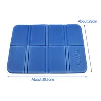 Gambar 95 - Lipat Matras Camping Hiking Foldable Cushion Seat Pad - Blue dari Outdoorindo undefined 3 Tokopedia