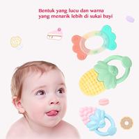 Gambar TEETHER SHAKER Mainan Gigitan Gigi Bayi Bunyi Kerincingan Rattle dari Mamia Sale undefined 2 Tokopedia
