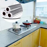 Gambar Wallpaper Aluminium Foil Dinding Dapur Anti Minyak Air Wall Sticker - Cubic Silver dari FineLine Warehouse undefined 2 Tokopedia