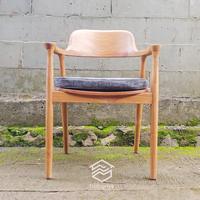 Gambar Kursi cafe minimalis kursi kafe kayu jati kursi makan hiroshima jok dari Notogriyo undefined 1 Tokopedia