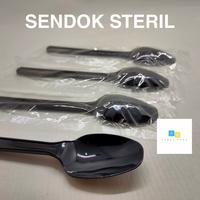 Gambar Sendok hitam steril higenis hygienist sendok makan plastik @100pcs dari First Pack undefined 2 Tokopedia