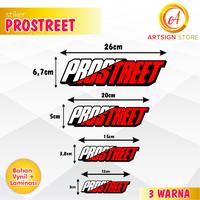 Gambar Stiker Prostreet / Stiker Pro Street / Cutting Stiker 10cm 12 15 20cm - 26cm dari Artsign Store id undefined 1 Tokopedia