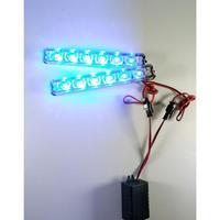 Gambar Lampu LED Strobo Blitz Flash Light DRL Variasi Motor Mobil 188 - Biru dari zuncaria undefined 1 Tokopedia
