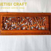 Gambar Hiasan Dinding Kaligrafi Salam Kayu Jati dari setigi craft undefined 1 Tokopedia