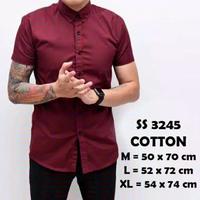 Gambar Kemeja pria polos lengan pendek KHUSUS LUSINAN dari ABNER_STORY PEKALONGAN undefined 2 Tokopedia