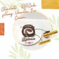 Gambar Choco Cake with Vanilla Ice Cream 15cm dari DelicatesMakassar undefined 1 Tokopedia