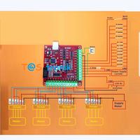 Gambar usb cnc mach3 kontroler board diy cnc 4 axis controler 100kHz mach 3 dari tastronik undefined 4 Tokopedia