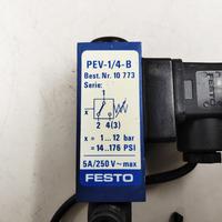 Gambar FESTO PEV-1/4-B Pressure Switch Solenoid Valve Pneumatic 250VAC PEV dari Toko Listrik Batam undefined 2 Tokopedia