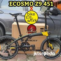 Gambar Sepeda Lipat ELEMENT ECOSMO Z9 Bike To Work 451 dari Jktsepeda undefined 1 Tokopedia