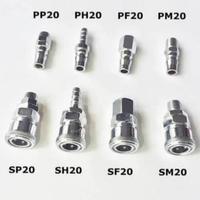Gambar Coupler PM 20 Nepel Air Quick Kopler Plug Alat Konektor Kompresor PM20 dari Berkat Anugerah Teknik Sby undefined 5 Tokopedia