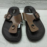 Gambar SANDAL JEPIT PRIA YUMEIDA GT 6102 L SENDAL KARET JAPIT PHYLON CASUAL - Coklat Tua Moka, 38 dari Toko YSP New undefined 2 Tokopedia