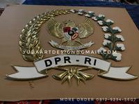 Gambar Logo DPR RI Custom Bahan Kuningan dari Yuda Art Design undefined 1 Tokopedia