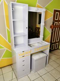 Gambar Meja Rias HPL lampu 110 dari Makmur Furniture PKU undefined 2 Tokopedia