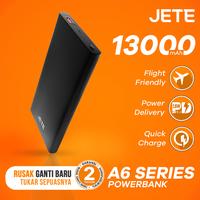 Gambar JETE Powerbank 13000 mAh A6 Fast Charging and Smart IQ - Garansi Resmi - Merah dari JETE Indonesia undefined 1 Tokopedia