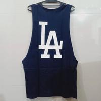 Gambar KAOS SINGLET BALI PRIA/LOWCUT/GYM/KATUN - Hitam hijau, all size dari Bali Loka undefined 4 Tokopedia