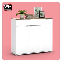 Gambar Rak Sepatu Minimalis | Lemari Sepatu Kayu | Kotak Sepatu Susun | LA01 dari WM Home Decor undefined 4 Tokopedia