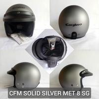 Gambar HELM CARGLOSS CFM RETRO ARMY HALFACE_SILVERMET SG ORIGINAL 100% dari SRIJAYA HELM SEMARANG undefined 1 Tokopedia