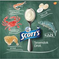 Gambar Scott Emulsion Original - Vita (Jeruk) - 400ml - Jeruk (Vita) dari Kereta Borong undefined 3 Tokopedia