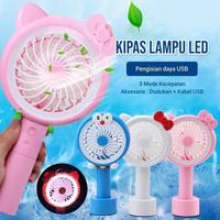 Gambar Kipas Angin Portable SX-109 Adorable LED Mini Fan dari EXHA Computer undefined 1 Tokopedia