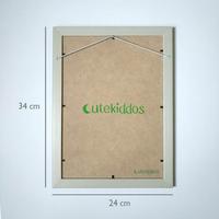 Gambar Poster Kaligrafi Ayat Kursi #1 / Home Decor Islami / Pajangan Dinding - Frame Putih dari cutekiddos undefined 3 Tokopedia