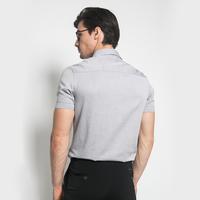 Gambar Johnwin - Kemeja Formal - Lengan Pendek - Abu - Slim Fit - K392.836.C - S dari Johnwin undefined 2 Tokopedia