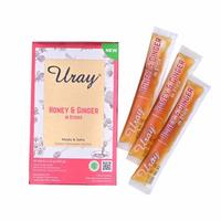 Gambar Madu Uray Stick Sachet 10 stick x 12 gram Honey & Ginger dari SomuraMart undefined 1 Tokopedia