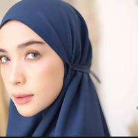 Gambar jilbab bergo jumbo moscrepe - mocca, L dari hijabaisyah1 undefined 4 Tokopedia