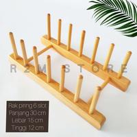 Gambar RAK PIRING KAYU / RAK SERBAGUNA / RAK MULTIFUNGSI / RAK BUKU dari R2M STORE undefined 3 Tokopedia