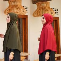 Gambar jilbab bergo jumbo moscrepe - mocca, L dari hijabaisyah1 undefined 3 Tokopedia