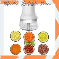 Gambar Blender Portable Mini Elektrik 250 ml, Blender Mini, Food Chopper Mini - Putih dari Anrose Home undefined 2 Tokopedia