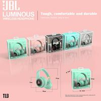 Gambar Headset bluetooth murah JBL macaron T13 LED Headphone bando bluetooth dari IDOLA ACC IND undefined 5 Tokopedia