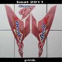 Gambar Striping stiker beat karbu lama 2011 warna hitam,merah,putih,pink,biru dari Berkahh Automotif undefined 5 Tokopedia