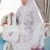 Gambar mukena sulaman handmade bukittinggi dari Novamukena undefined 2 Tokopedia