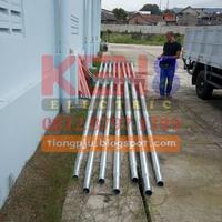 Gambar Tiang PJU Lampu Bulat 6 Meter Paraball Single Hot Dip Galvanized dari KEN8-Electric undefined 5 Tokopedia