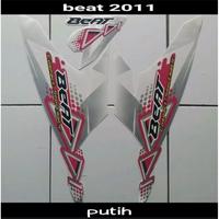 Gambar Striping stiker beat karbu lama 2011 warna hitam,merah,putih,pink,biru dari Berkahh Automotif undefined 2 Tokopedia