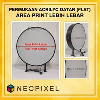 Gambar Neon box bulat diameter 60 cm Akrilik Full Print permukaan 2 Sisi dari Neopixelshop undefined 3 Tokopedia