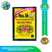 Gambar Bintang Toedjoe - Puyer Bintang 7 No 16 - Obat Sakit Kepala Isi 12 Sac dari SCB88 undefined 1 Tokopedia