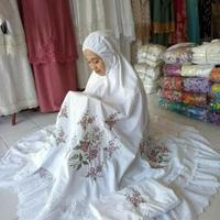 Gambar Mukena Bordir Bukittinggi Motif Strimin dari neptunus store undefined 4 Tokopedia